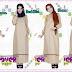 Model Gamis Modern Terbaru Clover Clothing Gamis Spanzia Khaki