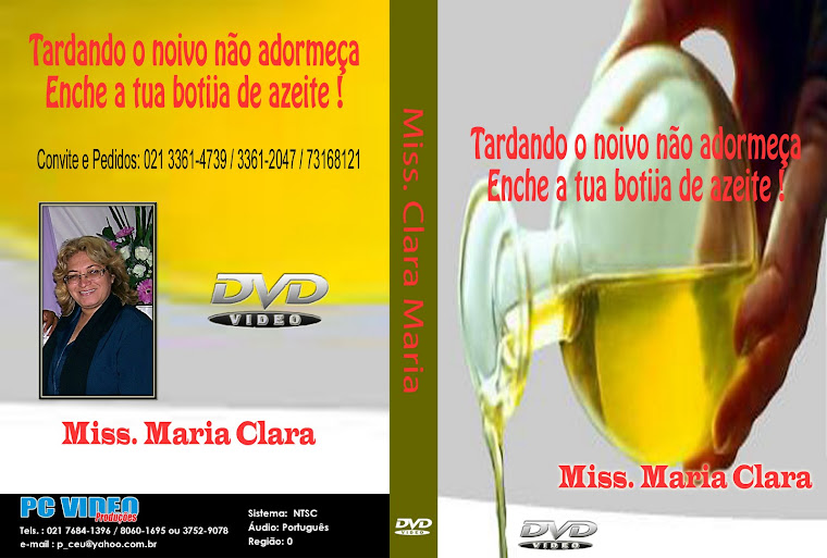 1º DVD DA MISS. CLARA MARIA