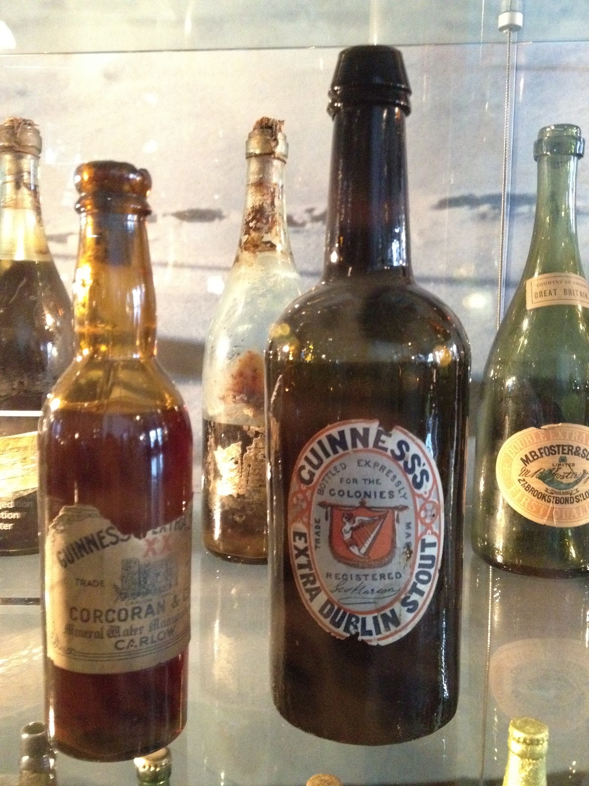 old guinness bottles