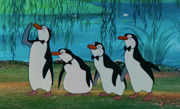 Penguins from Mary Poppins