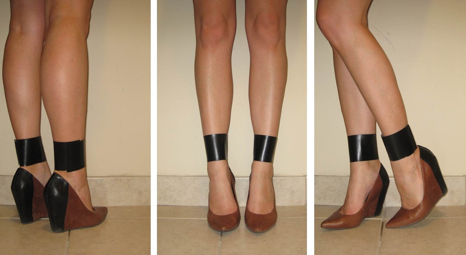 DIY Leather Ankle Cuff / Strap A.Co est. 1984