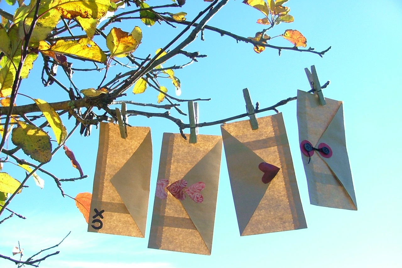 Kooky Quirky Cute Diy Decorated Brown Paper Bag Envelopes