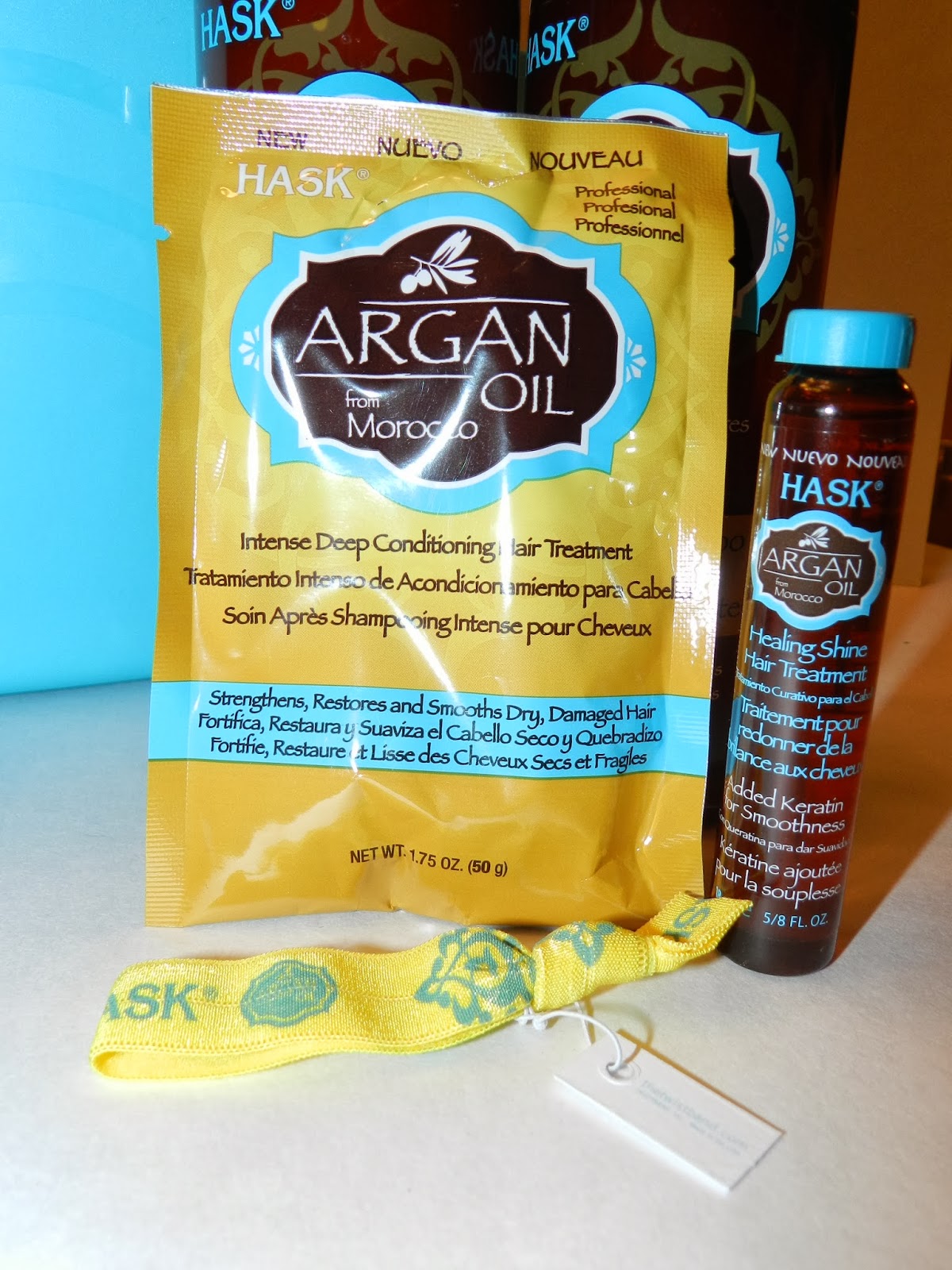 Loves Hask Keratin Protein and Argan Oil Hair Care Review