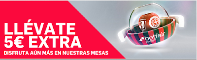 betfair bono 5 euros al jugar 25 euros Blackjack o Ruleta 9-16 diciembre betfair bono 5 euros al jugar 25 euros Blackjack o Ruleta 9-16 diciembre
