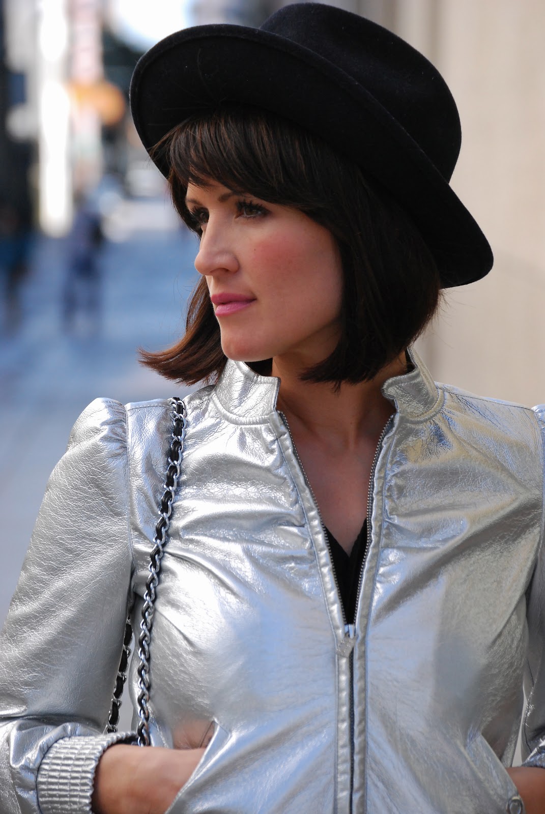 November Grey {Moon Jacket} Trend Metallics.