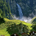 Water fall of Klausen Pass