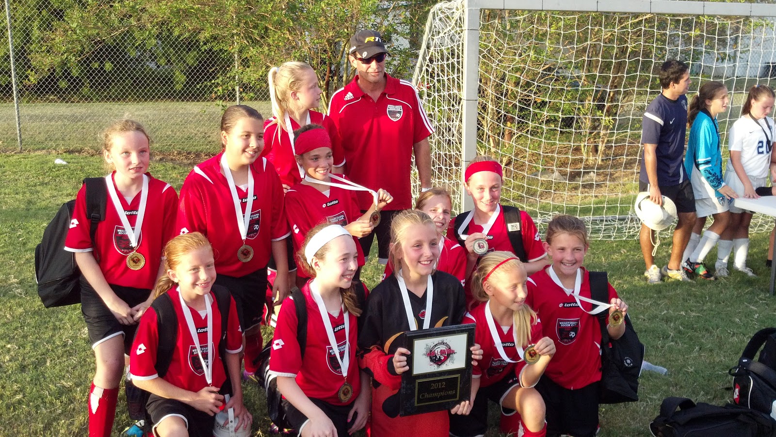 U11 Girls at the 21st Largo Halloween Tournament Wesley Chapel