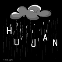 gambar DP BBM Hujan Bergerak Animasi GIF