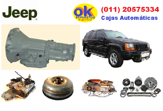 REPARACIÓN DE CAJA AUTOMÁTICA JEEP GRAND CHEROKEE LAREDO 4.0