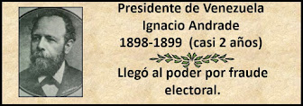 Presidente Ignacio Andrade en el período 1898-1899