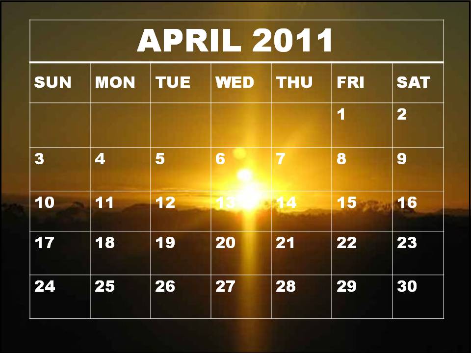 2011 calendar april and may. 2011 calendar april and may.