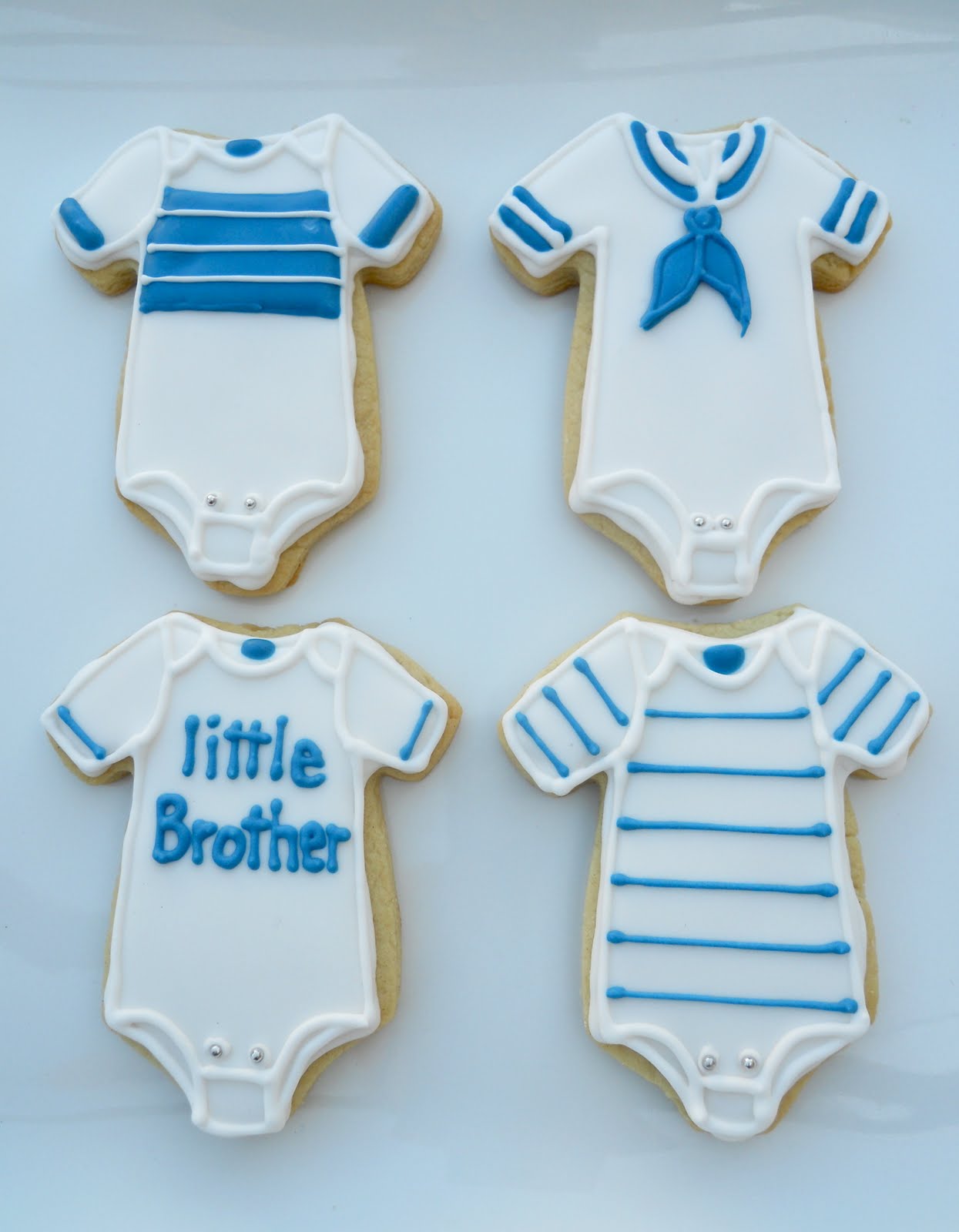 Oh Sugar Events Cookie Quickie Boy Onesies