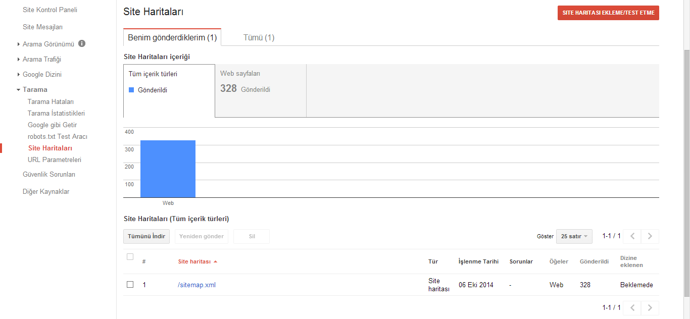 Google Webmaster Araçları Sitemap (Site Haritası) Gönderme