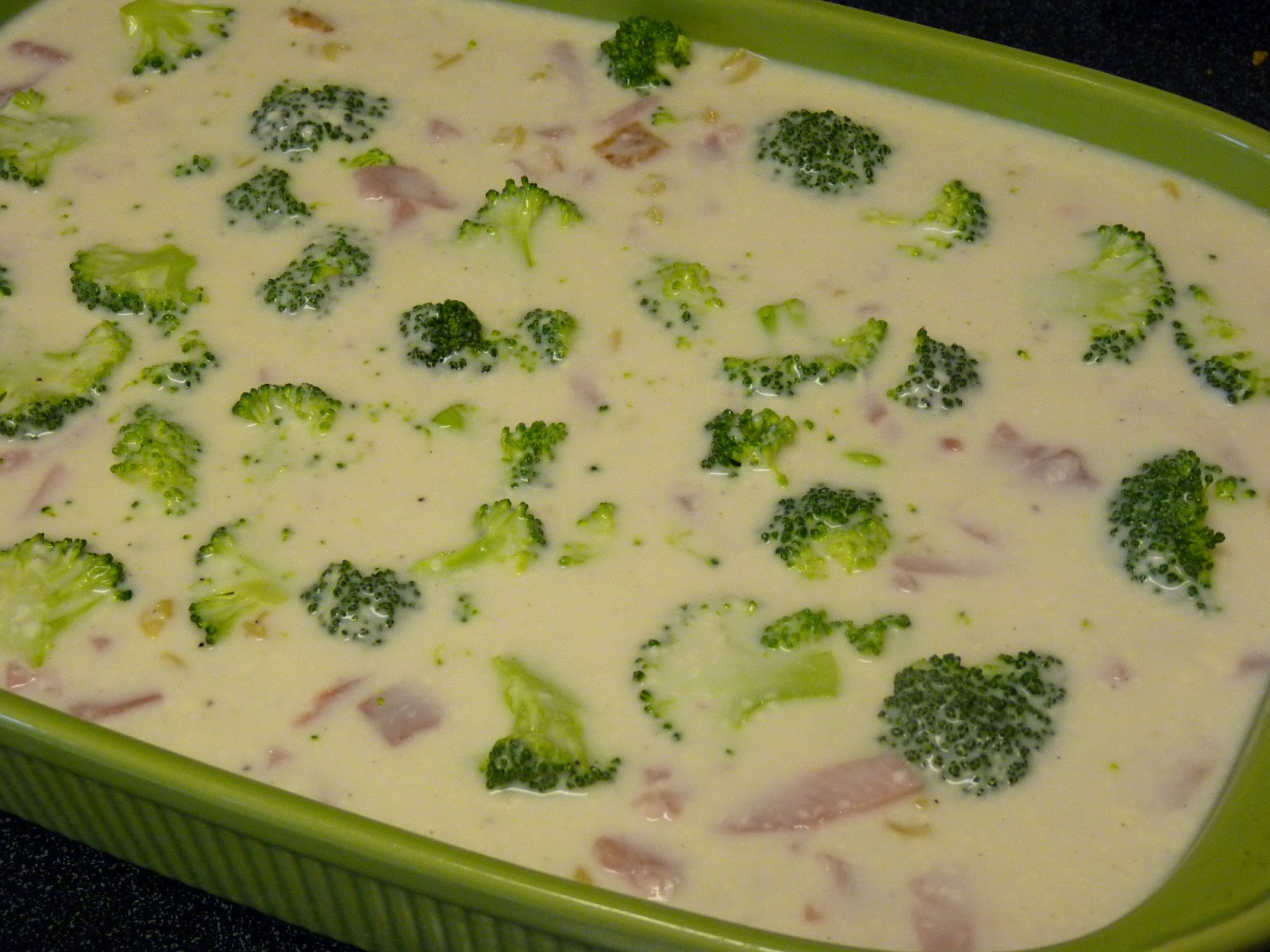 Fantastic Family Favorites Creamy Ham and Broccoli Bake
