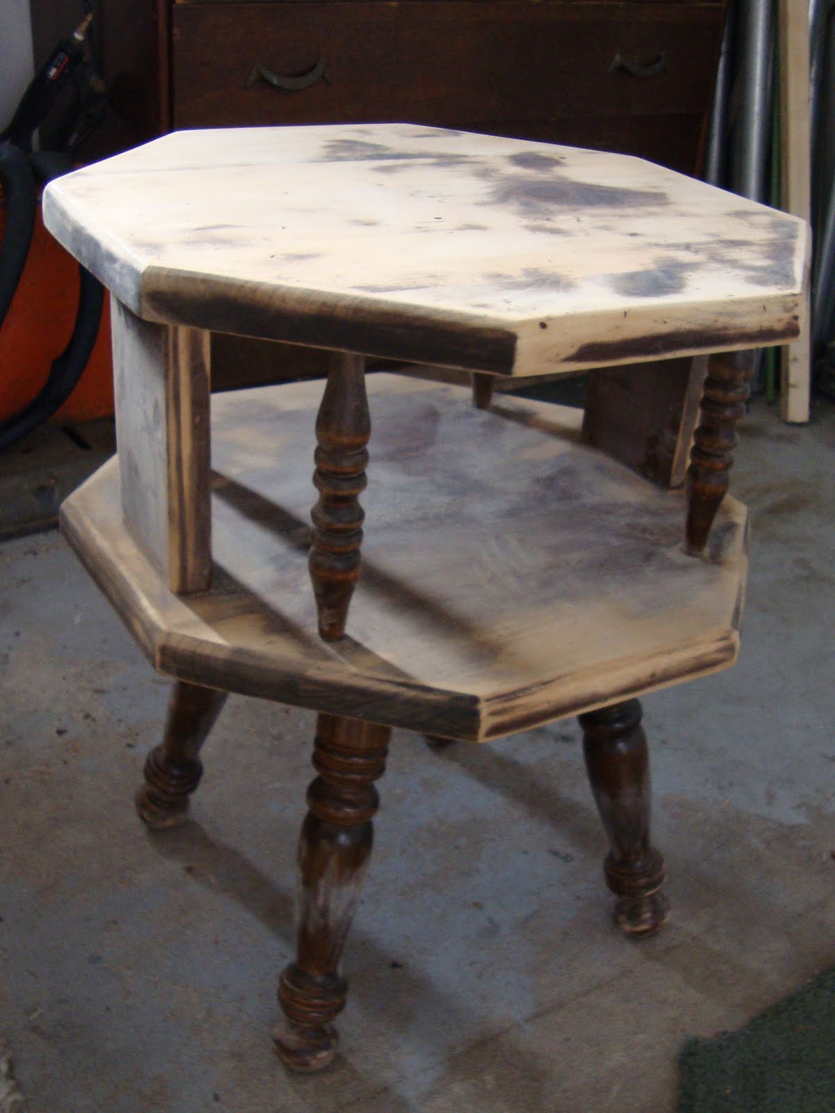 Doodlecraft End table REDO!