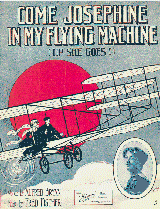Flying? Sewing machines? This song inspired my blog.         https://www.loc.gov/item/jukebox.2093/