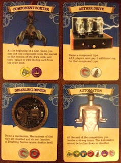 cards from Mars Needs Mechanics board game