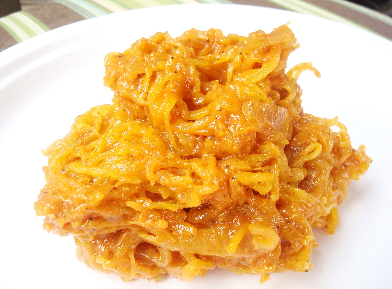Spaghetti Squash with BBQ Sauce Daily Dish Magazine