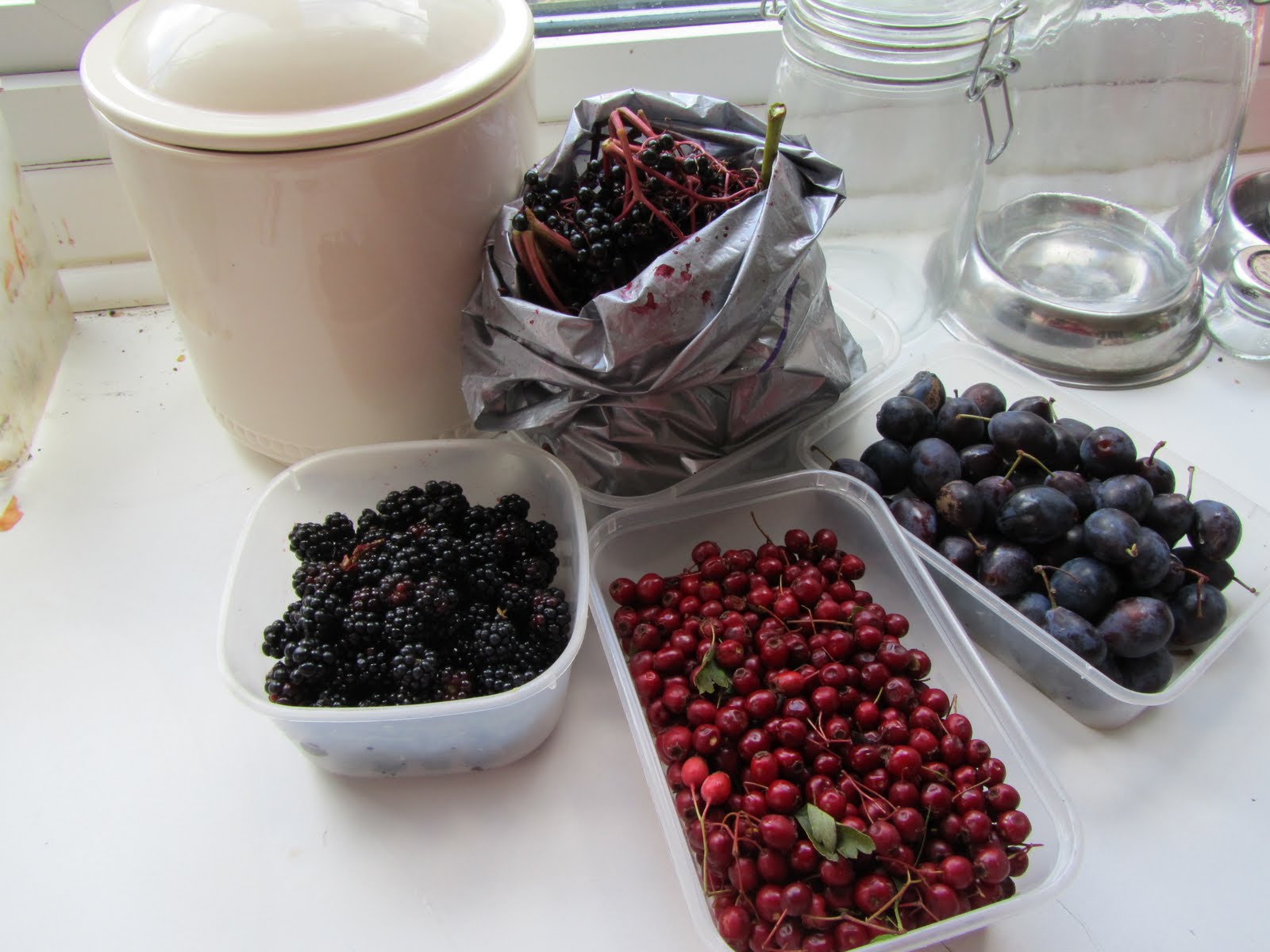 Auntie Anne's extremely useful stuff Bramble vodka, damson gin and