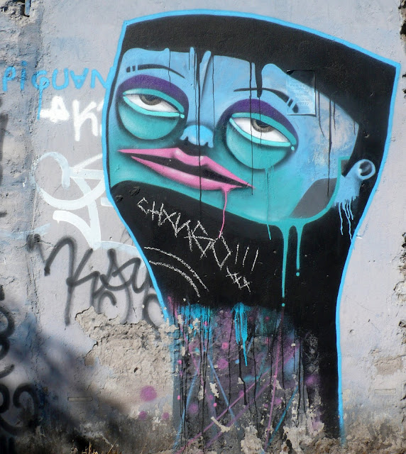 graffiti street art in santiago de chile by piguan