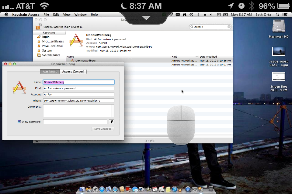 iPhone Tutorial and More : Finding Your Wifi Password