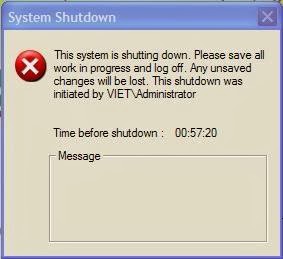 Cách hẹn giờ tắt máy tính, laptop không dùng phần mềm