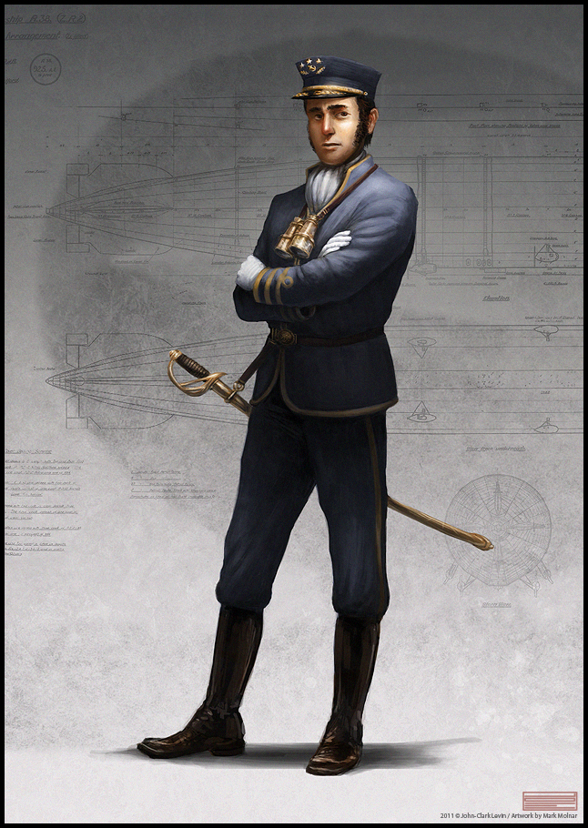 Mark Molnar - Sketchblog of Concept Art and Illustration Works: The Captain  - Character Design