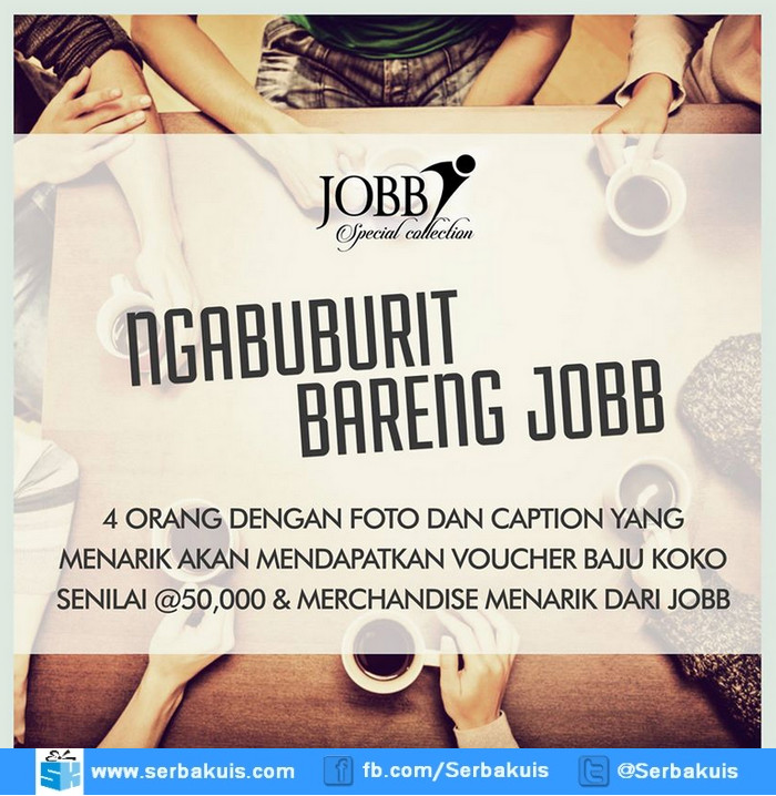 Kontes Foto Ngabuburit Bareng JOBB Berhadiah Voucher + Merchandise Kontes Foto Ngabuburit Bareng JOBB Berhadiah Voucher + Merchandise
