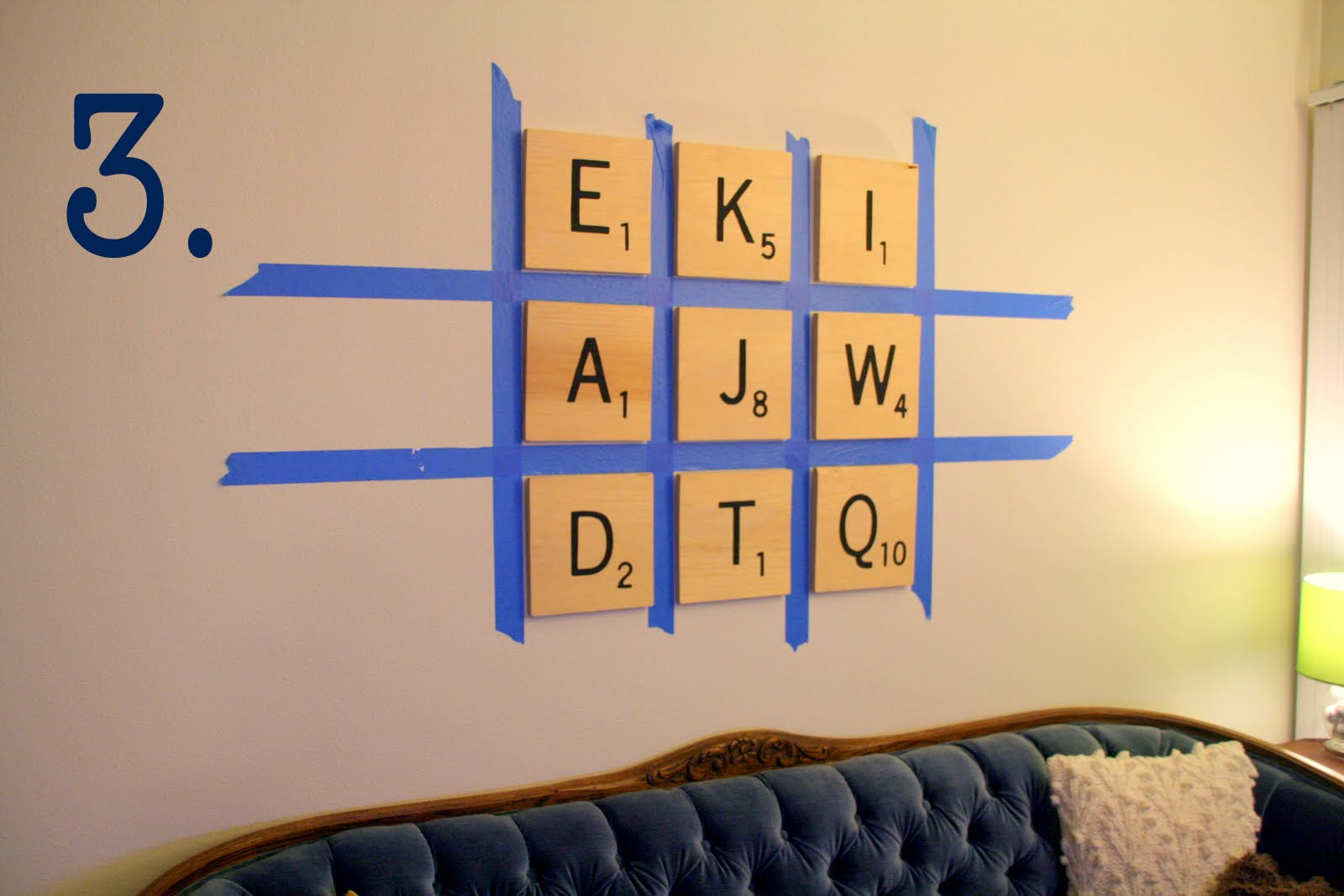 insideways How to Hang Pictures in a Grid