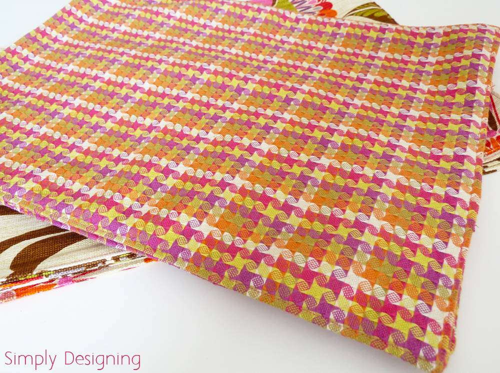 HGTV Home Decor Fabric Placemats