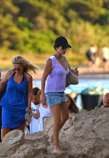 Penelope Cruz wears a Flower Bikini at Corsica, France