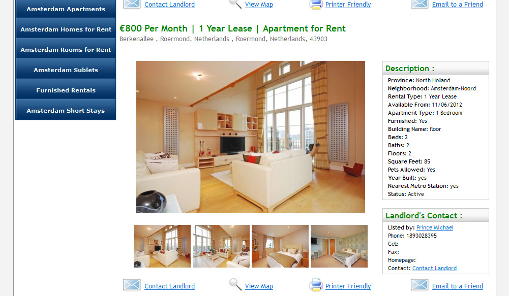 Informationen Uber Wohnungsbetrug Informations About Rental Scam