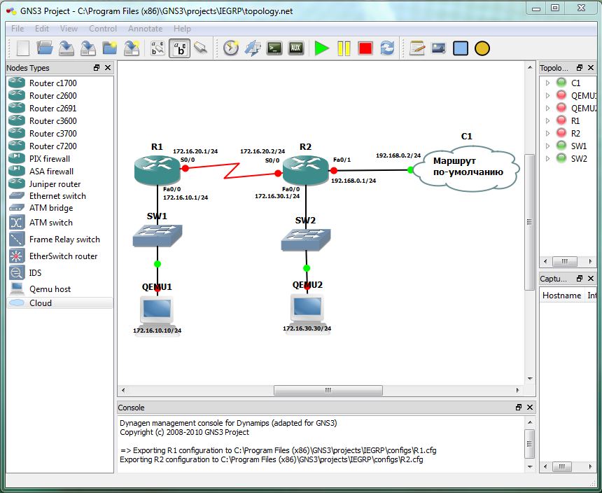 IT it's easy in English Configure EIGRP on cisco routers