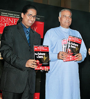 Arindam Chaudhuri, Editor-in-Chief, Business & Economy and Yashwant Sinha, Former FM Arindam Chaudhuri, Editor-in-Chief, Business & Economy and Yashwant Sinha, Former FM
