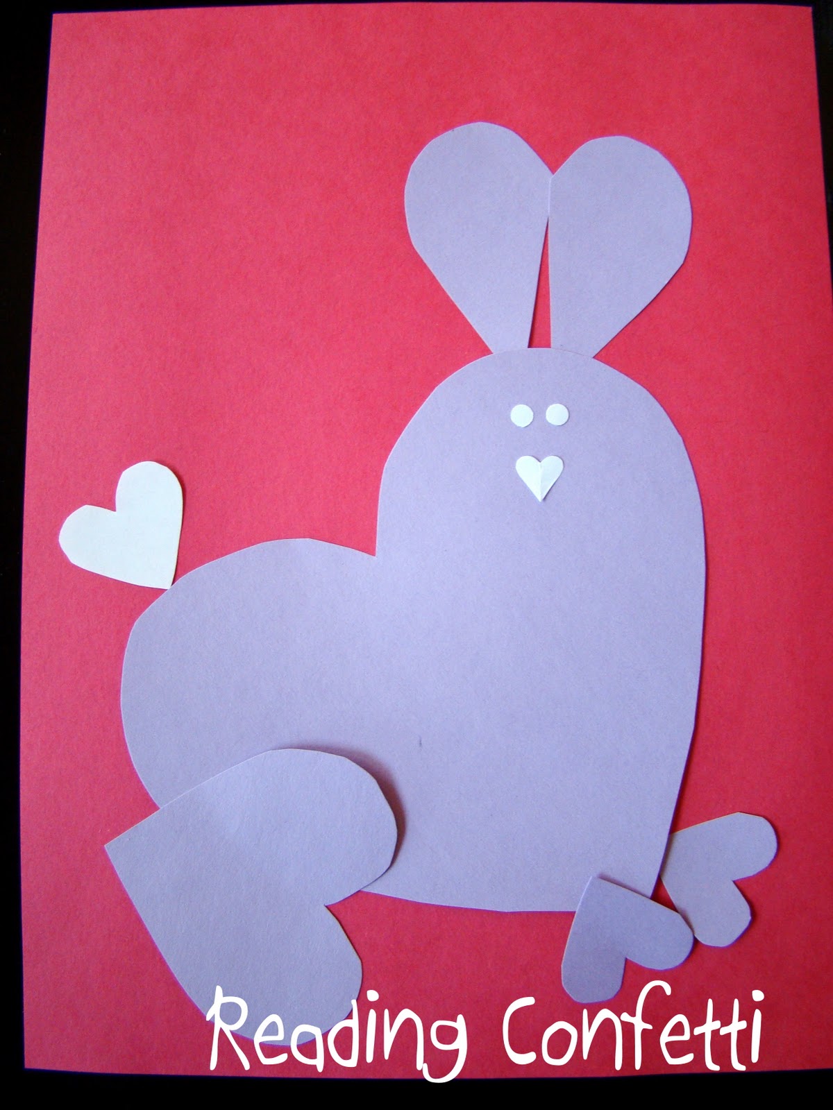 Heart Animals My Heart is a Zoo Reading Confetti