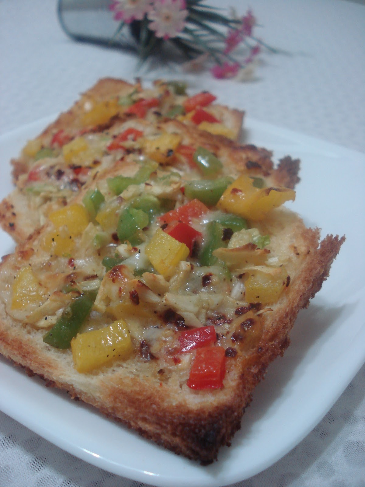 ChiliGarlic Bread/Toast Desi Zayeka