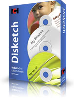 CD DVD Label software Disketch