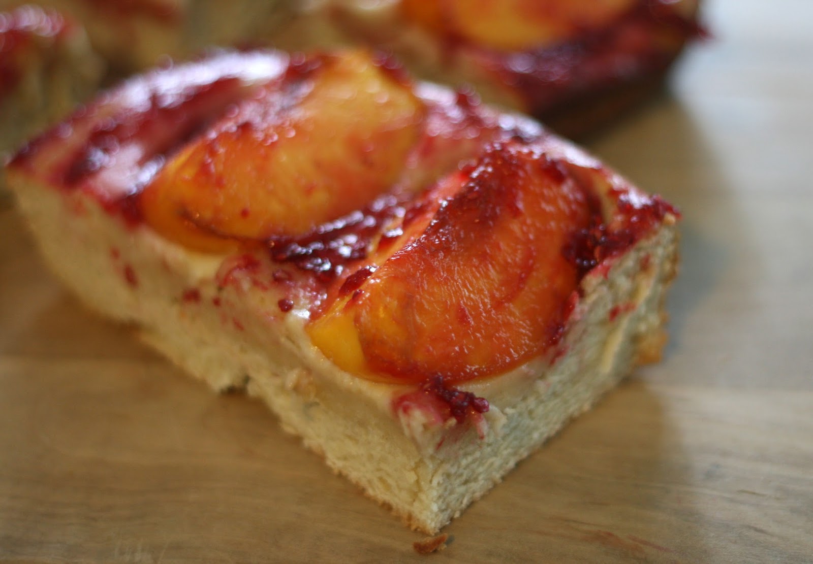 Recipes by Rachel Rappaport Baltimore Peach Cake
