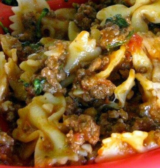 GRANDMA'S SLOW COOKER RECIPES BOWTIE PASTA CASSEROLE