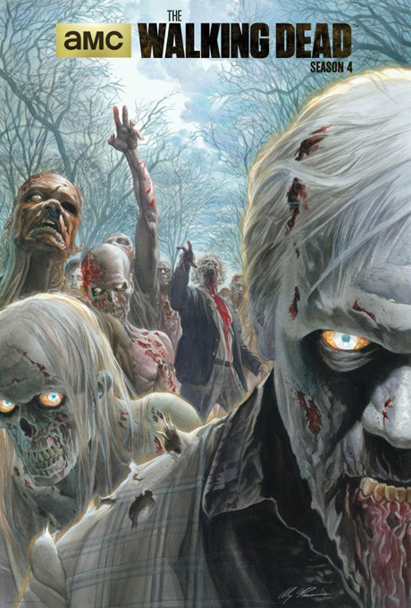 Alex Ross dibuja para The Walking Dead