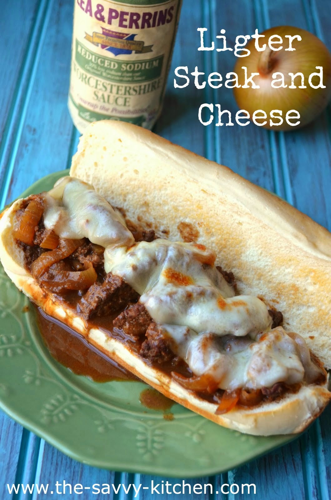 The Savvy Kitchen Lighter Steak and Cheese