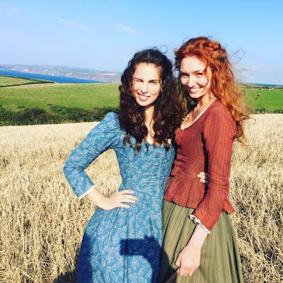 Two actresses from BBC Poldark