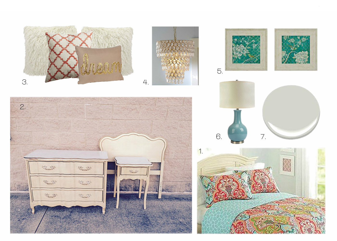 The Collected Interior Design Board French Provincial