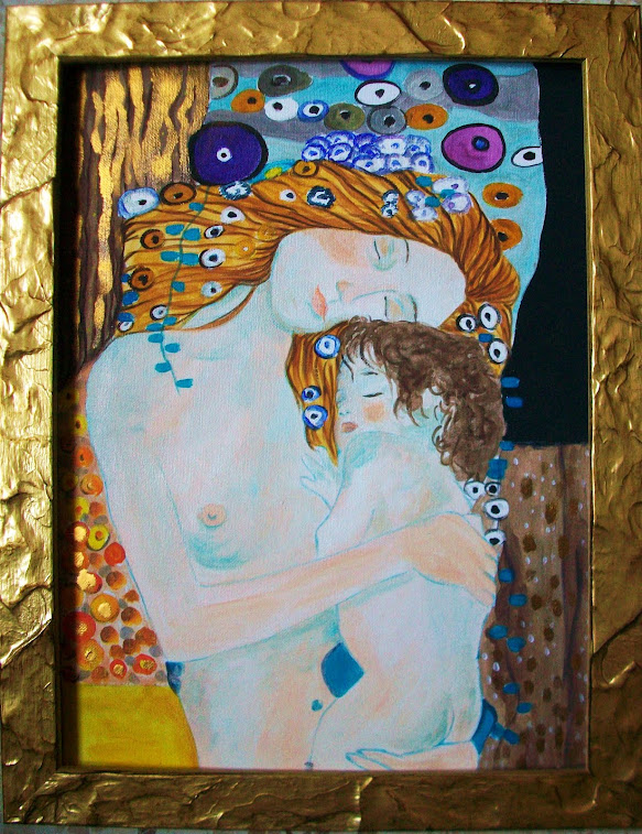 Falsi d'autore, Klimt, le tre età della donna, madre con bambino