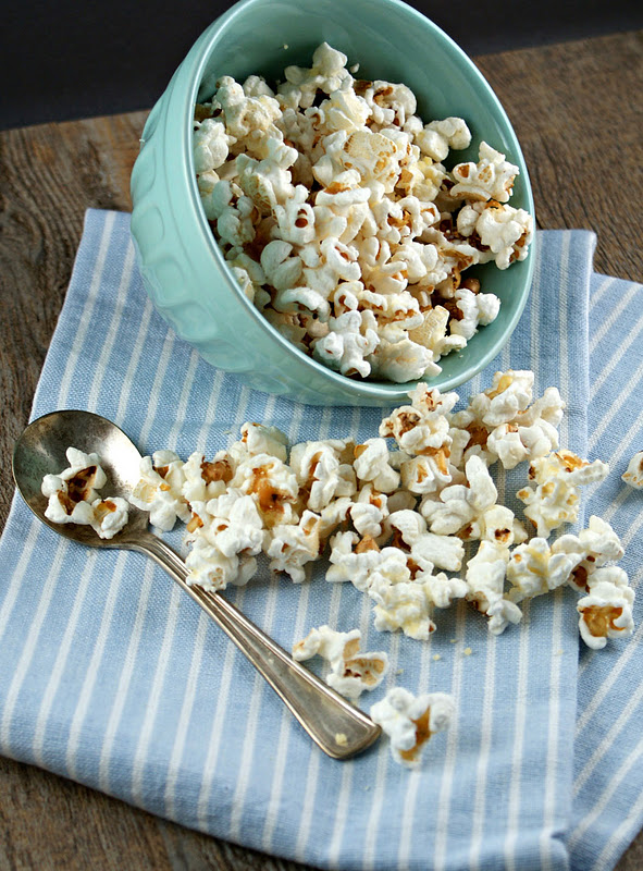 Authentic Suburban Gourmet Truffled Butter and Parmesan Popcorn