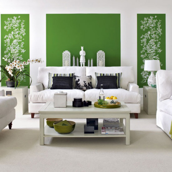 Salas en verde | Ideas para decorar, diseñar y mejorar tu casa.