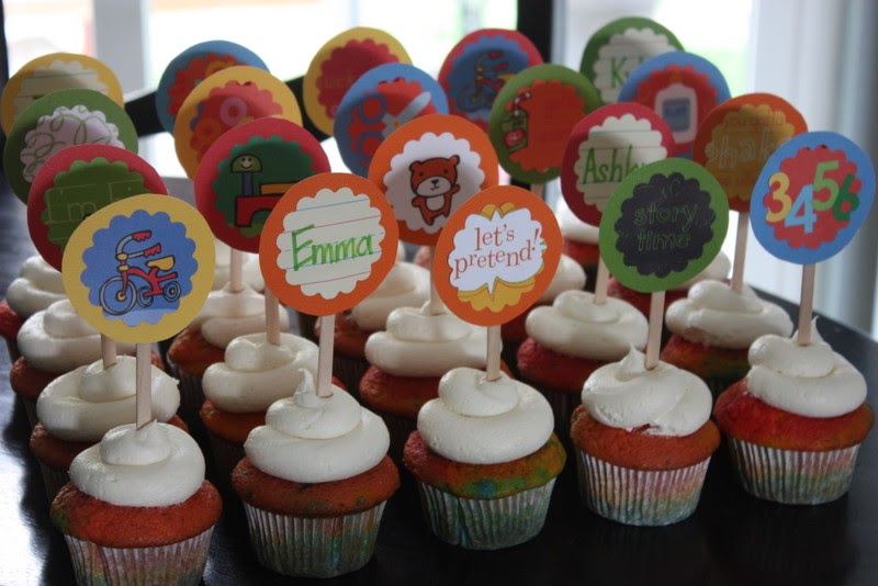 Christie's Cakes: Kindergarten Graduation Cupcakes