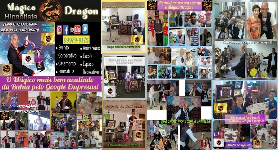 Mágico Dragon - O Mágico mais bem avaliado em Salvador e na Bahia - 99979-9175 Bahia 