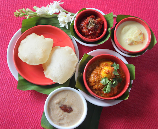 Aaloor Dum with LuchiBengali Cuisine Ribbons to Pastas