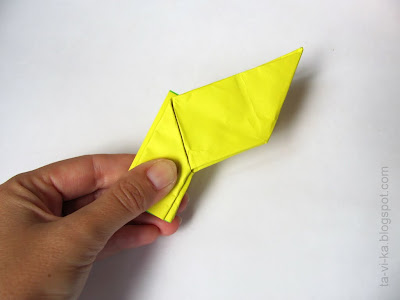 оригами нож